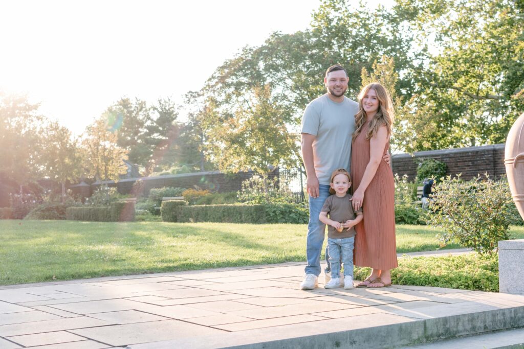 Pittsburgh PA Family Session Melon Park Walled Garden by Magnolia + Grace Photography Co